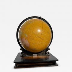 Crams Illuminated Globe on Wood Stand - 4426795