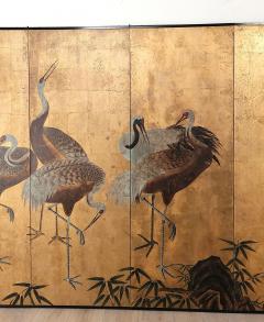 Crane Screen Japan circa 19th century - 3585118