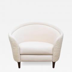 Cream Boucle Vergara Chair by MOGUL IN STOCK - 4208661