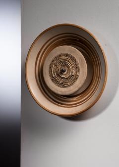 Cream colored ceramic wall lamp Denmark - 2672804