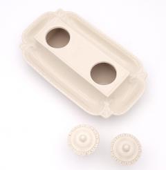 Creamware Inkwell England circa 1880 - 4485783