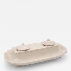 Creamware Inkwell England circa 1880 - 4490812