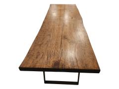 Creation Therrier Ash Wood Slab Dining Table - 3078541