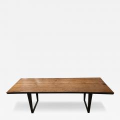 Creation Therrier Ash Wood Slab Dining Table - 3081771