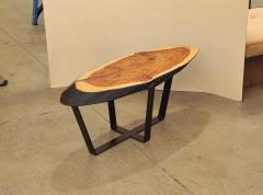 Creation Therrier Live Edge Red Cedar Wood Slab Coffee Table - 3038952