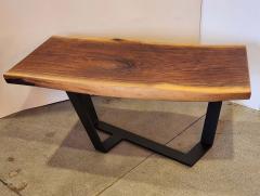 Creation Therrier Walnut Wood Slab Coffee Table - 3038955