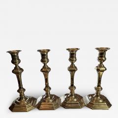 Crichton Brothers A set of 4 sterling silver English candlesticks Crichton Brothers - 4176827