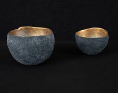 Cristina Salusti Set of 3 ceramics with platinum and gold by Cristina Salusti - 1059527