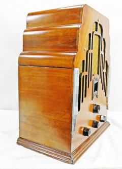 Crosley Art Deco 179 Dual Four Antique Tombstone 1934 Radio - 1999297