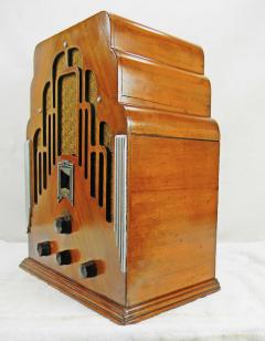 Crosley Art Deco 179 Dual Four Antique Tombstone 1934 Radio - 1999342
