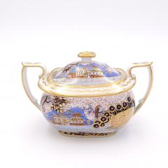 Crouching Tiger Sugar and Creamer by Newhall England circa 1820 - 2805066