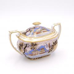 Crouching Tiger Sugar and Creamer by Newhall England circa 1820 - 2805067