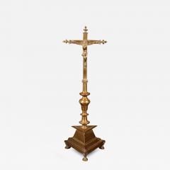 Crucific In Bronze 17 Century spain - 2519480