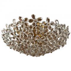 Crystal Faceted Floral Ceiling Light - 881833
