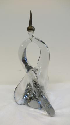 Crystal Glass Sculpture - 870076