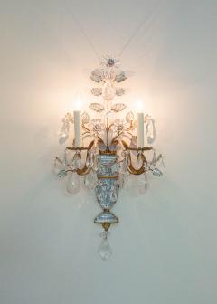 Crystal Leaf Sconce - 2126863