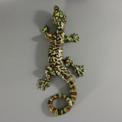 Cunha Palissy Majolica Lizard Wall Figure - 3034559