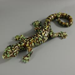 Cunha Palissy Majolica Lizard Wall Figure - 3034568