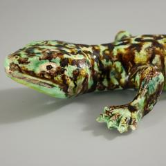 Cunha Palissy Majolica Lizard Wall Figure - 3034570