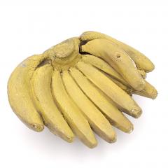 Curious Old Grocery Prop of Carved and Painted Bananas - 2945121