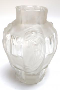 Curt Schlevogt 1930s Art Deco Ingrid Glass Vase by Curt Schlevogt - 279416