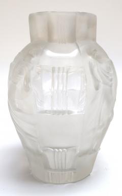 Curt Schlevogt 1930s Art Deco Ingrid Glass Vase by Curt Schlevogt - 279425
