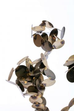 Curtis Jer Abstract Raindrop Tree Sculpture by D Berger circa 1970 in Brutalist Style - 1975287