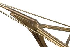 Curtis Jer American Mid Century Brass Model Of Ship By Curtis Jere - 4658813