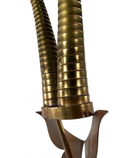 Curtis Jer American Modern Brass Animal Horn Sculpture Curtis Jere - 4619373