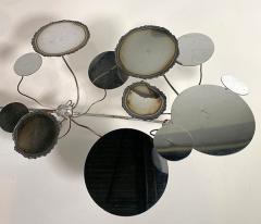 Curtis Jer American Modern Chrome Wall Sculpture Curtis Jere - 4628342
