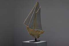 Curtis Jer Boat Sculpture by Curtis Jere 1970s - 2562589