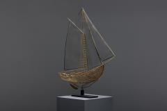 Curtis Jer Boat Sculpture by Curtis Jere 1970s - 2562592