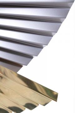 Curtis Jer Brass Chrome and Black Metal Wall Art Attributed to Curtis Jere circa 1980 - 1976050