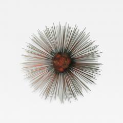 Curtis Jer C Jere Starburst Sunburst Mixed Metals Brass Copper Brutalist Wall Sculpture - 1797936