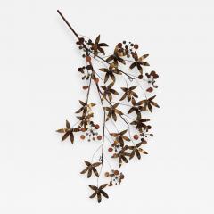 Curtis Jer CURTIS JERE LEAF AND RAINDROPS WALL SCULPTURE - 746741