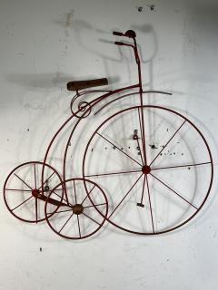 Curtis Jer CURTIS JERE PENNY FARTHING BICYCLE WALL SCULPTURE - 3412399