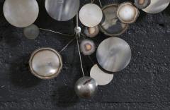 Curtis Jer Californian Modern Raindrop Chrome Sculpture by Curtis Jere - 4244227
