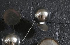 Curtis Jer Californian Modern Raindrop Chrome Sculpture by Curtis Jere - 4244229