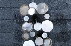 Curtis Jer Californian Modernist Raindrop Chrome Sculpture by Curtis Jere - 4467693