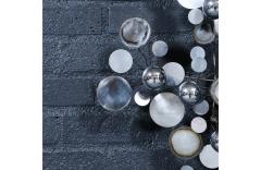 Curtis Jer Californian Modernist Raindrop Chrome Sculpture by Curtis Jere - 4467698