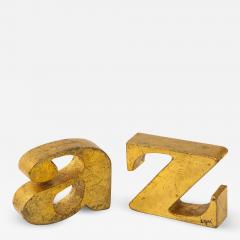 Curtis Jer Curtis Jere A Z Iron Bookends - 1267981