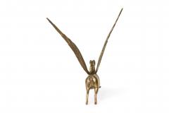 Curtis Jer Curtis Jere American Mid Century Modern Brass Figure of A Pegasus - 4665948