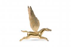 Curtis Jer Curtis Jere American Mid Century Modern Brass Figure of A Pegasus - 4665949
