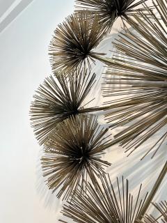 Curtis Jer Curtis Jere Brass Sea Urchin Wall Sculpture - 3972441