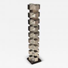 Curtis Jer Curtis Jere Brushed Metal Standing Lamp USA - 4167724