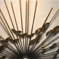 Curtis Jer Curtis Jere Modernist Flying Birds Starburst Wall Sculpture - 851011