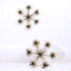 Curtis Jer Curtis Jere Style Mid Century Pom Urchin Sculptures Pair - 3937726