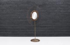 Curtis Jer Curtis Jere Sunburst Brass Vanity Mirror for Artisan House - 4132518