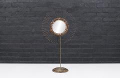 Curtis Jer Curtis Jere Sunburst Brass Vanity Mirror for Artisan House - 4132519