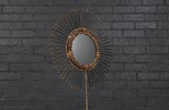 Curtis Jer Curtis Jere Sunburst Brass Vanity Mirror for Artisan House - 4132520